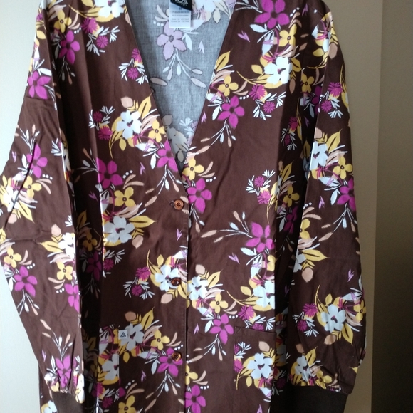 Scrub Uniform Jacket Size (M) PreOwned - Picture 2 of 6